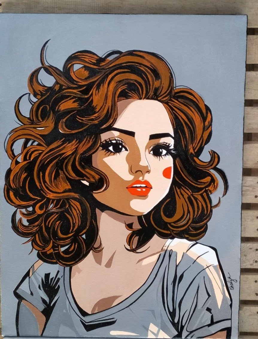 BoldWomenPainting bold-curly-women